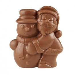 Père noël en chocolat